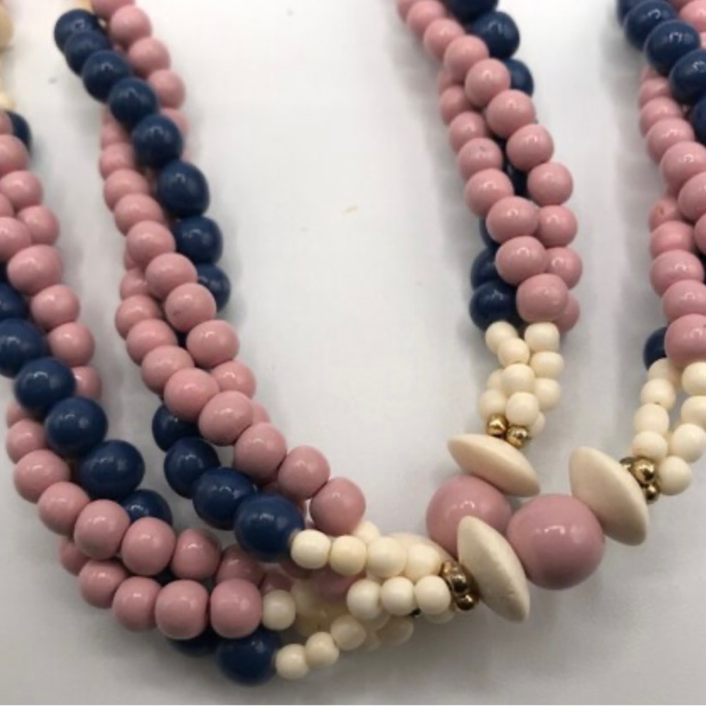 Vintage 80s statement necklace Rare